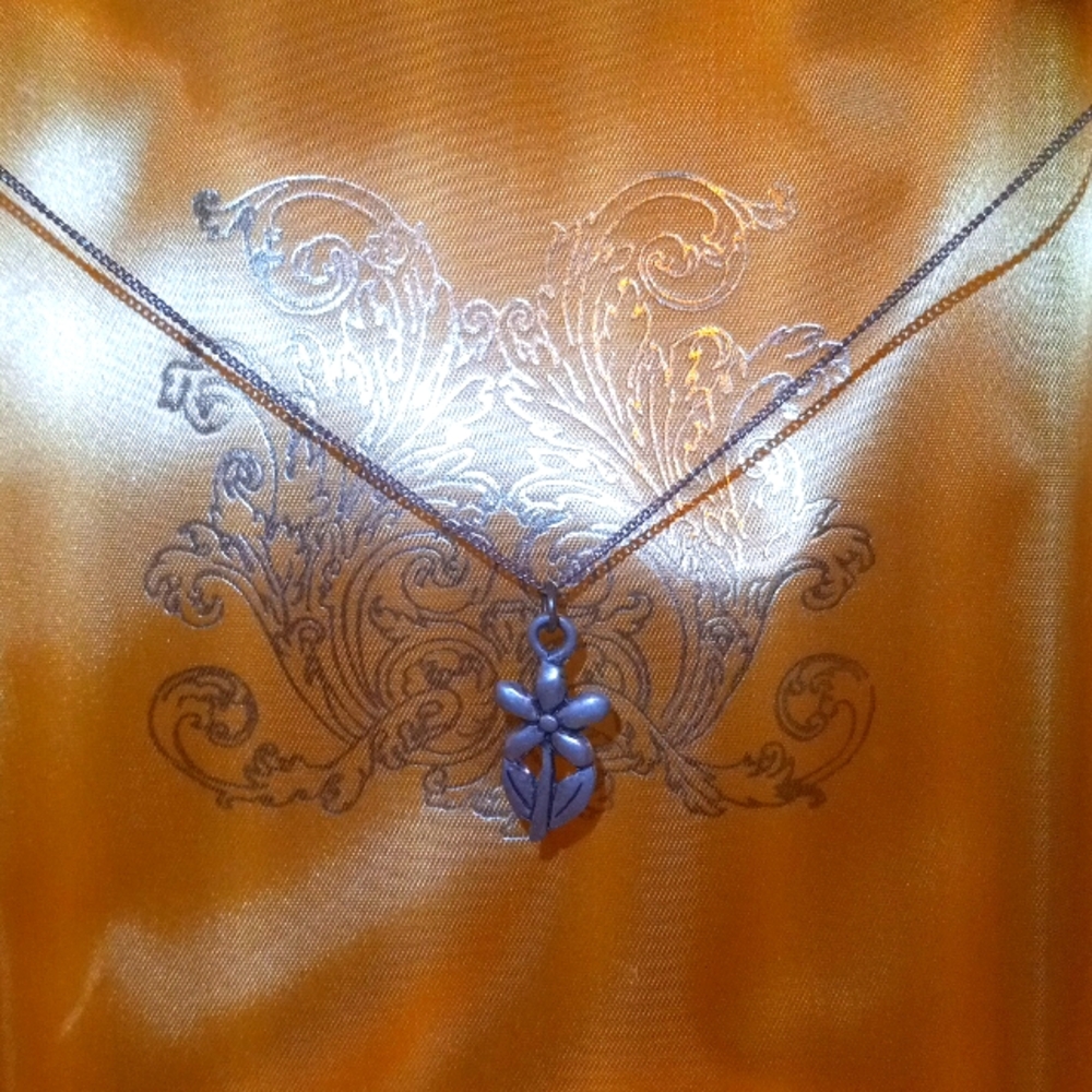 Flower Charm Necklace